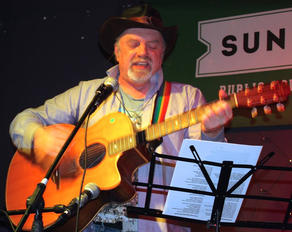 Playing in Sunflower Bar, Belfast 2014 Playing in Sunflower Bar, Belfast 2014